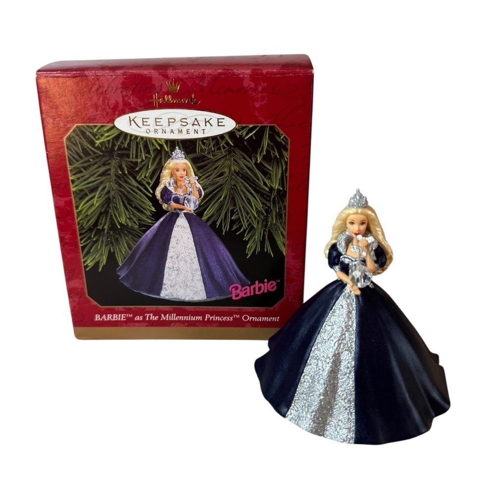 Barbie as The Millennium Princess Hallmark Keepsake Ornament 1999 QXI4019